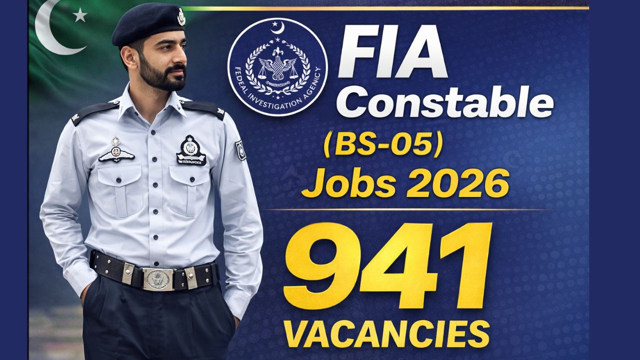 FIA Constable (BS-05) Jobs 2026