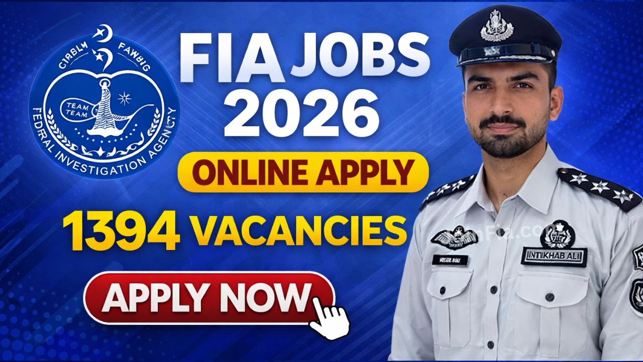 FIA Jobs 2026 Online Apply