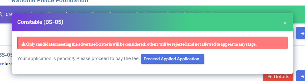 Then Click on Apply Now