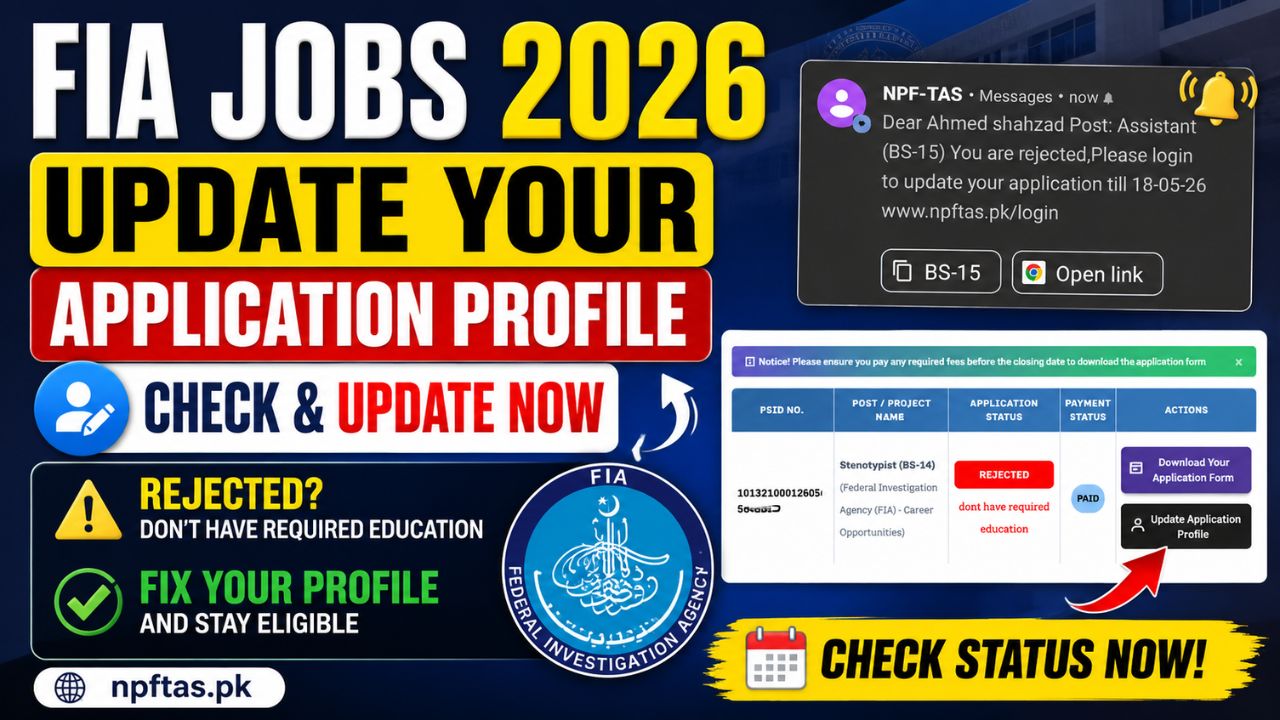 FIA Update Application Profile 2026